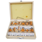 Jeu de 12 fraises pour défonceuse 6mm, CPITALE