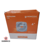 ventilateur d'extraction pour fenêtre mur salle de bains ,toilettes ,cuisine ,4 pouces,carré – Image 2