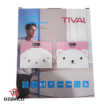 Balance Électronique Personnelle Balance Numérique Mignonne avec Affichage Rétroéclairé Outil de Pesée Corporelle max 180kg TIVAL – Image 2