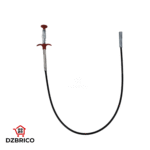 Griffes de nettoyage multifonctionnelles , déboucheur à ressort, avec 4 griffes pour évier, canalisations, salle de bain (80 cm)