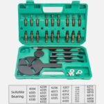 Coffret extracteur de démontage de roulement - Extracteur de trou intérieur - Outil de démontage à trois mâchoires – Image 2