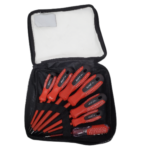 Jeu de 7 tournevis, outils de vissage à poignée magnétique isolée pour électricien