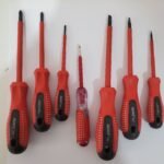 Jeu de 7 tournevis, outils de vissage à poignée magnétique isolée pour électricien – Image 2