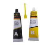 Colle métal sur métal, colle époxy pour réparation de métal, soudure époxy métallique, colle époxy robuste, adhésif résistant à la chaleur à haute température