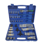 Kit d'extracteurs de pignons 8 en 1, extracteur de poulies à roulements 3", 4", 6" et 8", acier Cr-V bleu – Image 2