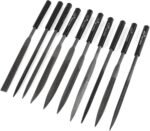 kit de 10 pcs Sculpture à découper bois Râpe Riffler aiguille fichier ,Lime à ongles 14cm – Image 2