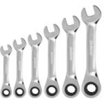 Jeu de 6 clés mixtes à cliquet , 8-17 mm JADEVER – Image 2