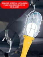 Rallonge de lampe portative de 10 mètres avec crochet mécanique – Image 4