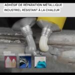 Colle métal sur métal, colle époxy pour réparation de métal, soudure époxy métallique, colle époxy robuste, adhésif résistant à la chaleur à haute température – Image 2