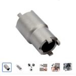 Clé à douille pour le démontage de l'écrou de blocage d'embrayage de moto