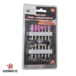 Kit de 12 fraises pour polissage et mini-tour