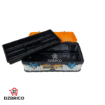 Boîte à outils en acier inoxydable trempé  taille moyenne - 410×200×180 mm – Image 3