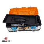 Boîte à outils en acier inoxydable trempé taille petite - 370×180×170 mm – Image 2