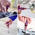 JEU DE TOURNEVIS A CLIQUET 31Pcs EMTOP – Image 2