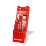 kit de 5 forets à béton EMTOP