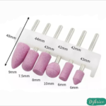 Kit de 12 fraises pour polissage et mini-tour – Image 2