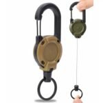 Porte-clés Anti-Lost Key-Bak avec mousqueton + porte-clés