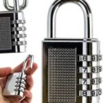 Cadenas à combinaison Case Latch avec code à 4 chiffres et corps en aluminium durable