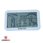 Thermomètre-hygromètre numérique EMTOP