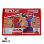 visseuse  perceuse 20 moteur  brushless  1 batterie  20v 2 ah avec chargeur EMTOP – Image 2