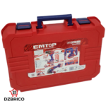 mallette Comprend une visseuse de percussion, une meuleuse d'angle et un marteau perforateur avec 2 batteries de 20V et 4.0Ah plus un chargeur  rapide  ,moteur brushless EMTOP – Image 2