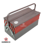 Boîte à outils métallique 5 compartiments  435x210x200mm