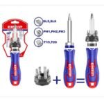 Jeu de tournevis à cliquet 8pcs EMTOP