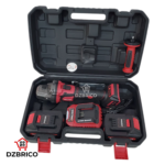 Meuleuse d'angle 115mm sans fil, 2 batteries 20V 4.0Ah, moteur  brushless WORCRAFT – Image 2