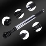 Rallonge à cliquet déportée  1/2" en acier CRV , poignée en silicone ,43cm de longueur DYNAMO – Image 4