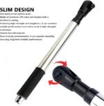 Rallonge à cliquet déportée  1/2" en acier CRV , poignée en silicone ,43cm de longueur DYNAMO – Image 3