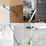 Vérin Hydraulique10kg, Verin Meuble avec Vis, Verin de Coffre Convient pour Armoires Armoires Armoires Porte Casiers – Image 3